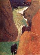 Paul Gauguin The depths of the Gulf painting